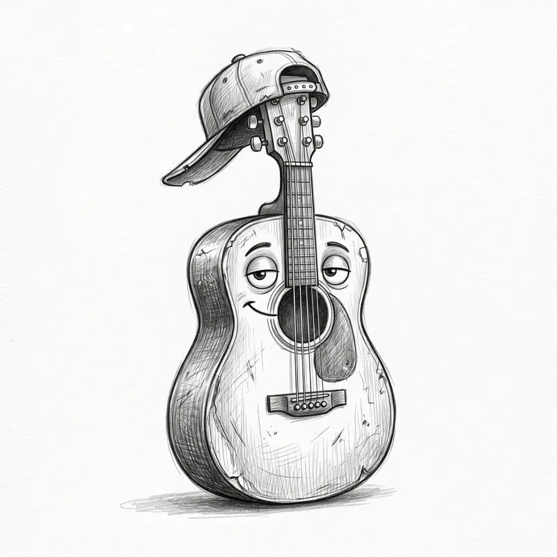 Whimsical Pencil Sketches