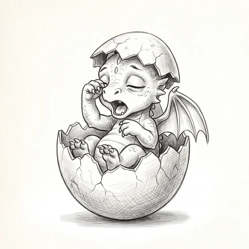 Whimsical Pencil Sketches