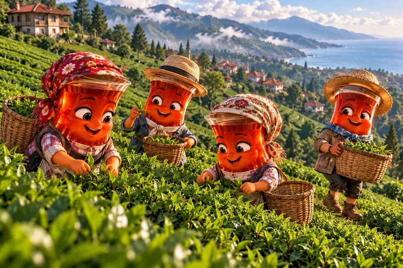 Tea Time Turkeys