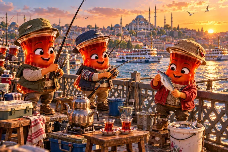 Tea Time Turkeys
