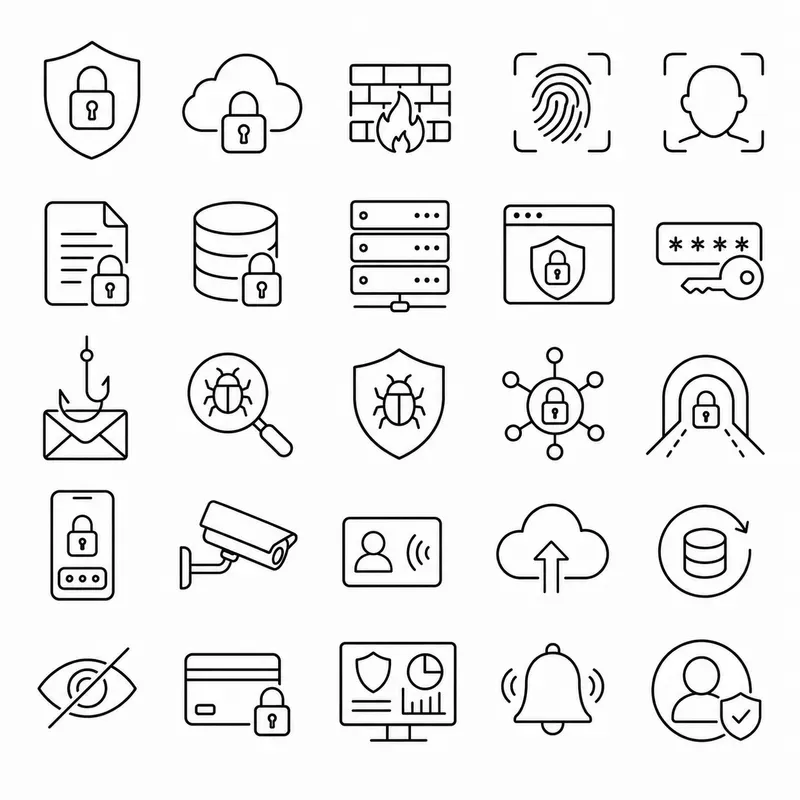 Consistent 25 Line Icon Generator