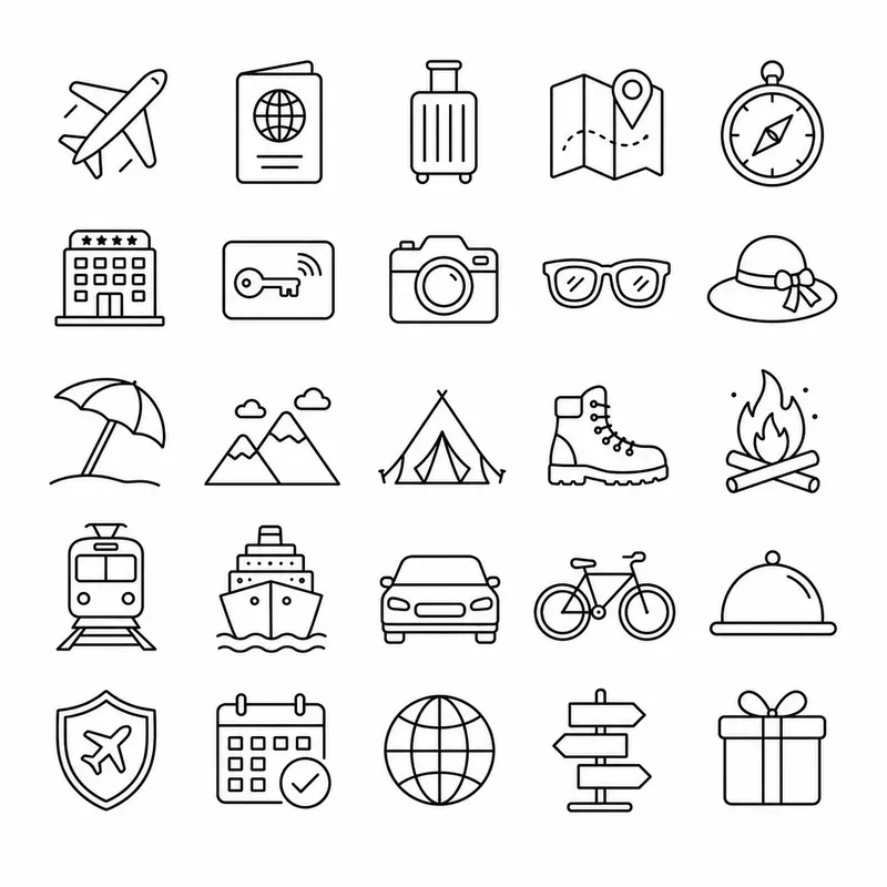 Consistent 25 Line Icon Generator