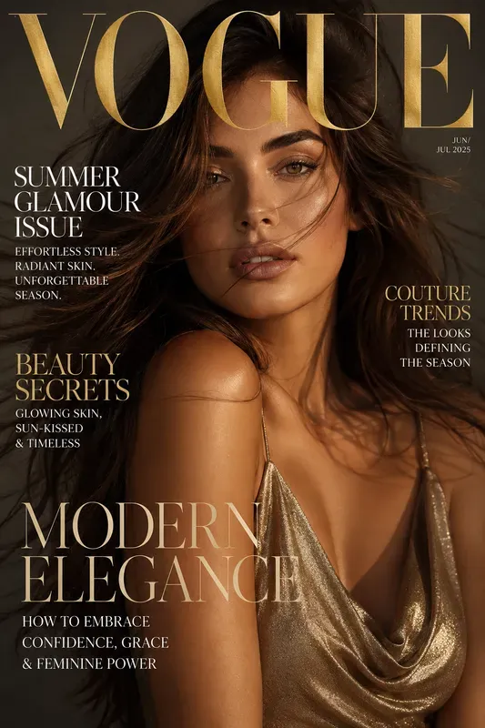 Luxury Fashion Magazine Covers