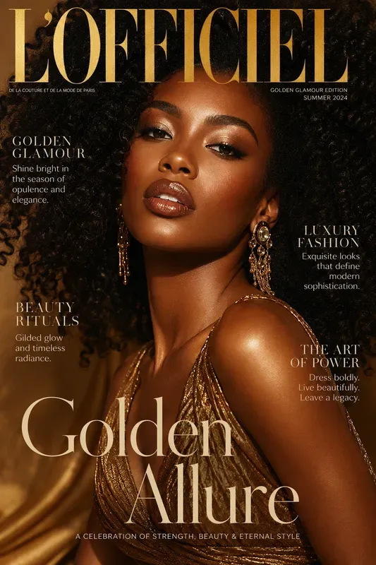 Luxury Fashion Magazine Covers