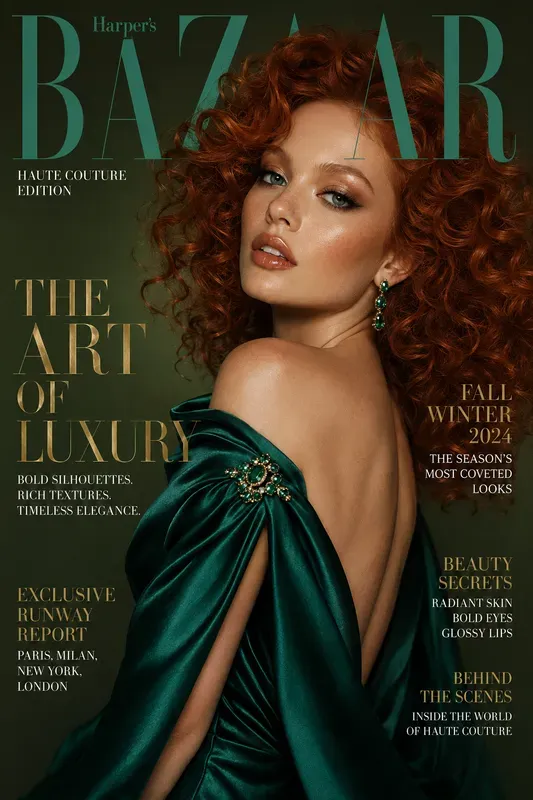 Luxury Fashion Magazine Covers