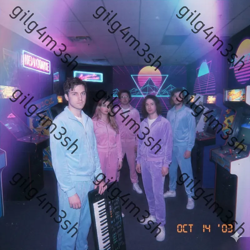 Early 2000s Synthwave Meme Snapshots
