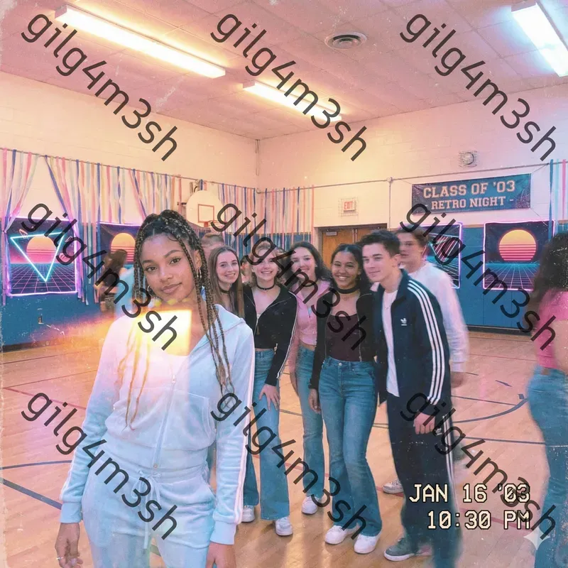 Early 2000s Synthwave Meme Snapshots