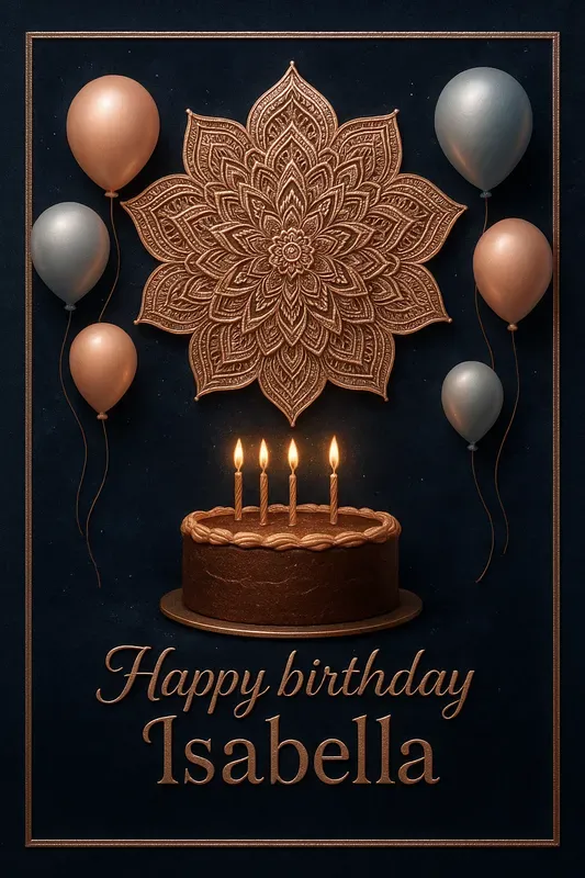 Luxurious 3D Birthday Card Generators