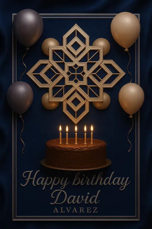 Luxurious 3D Birthday Card Generators