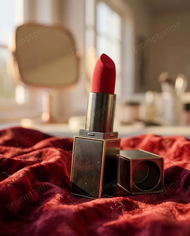 Luxury Cosmetic Product Showcases