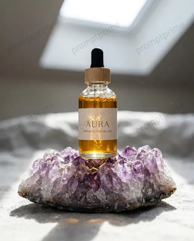 Luxury Cosmetic Product Showcases