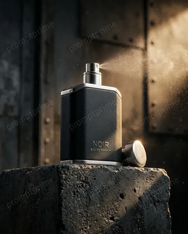 Luxury Cosmetic Product Showcases