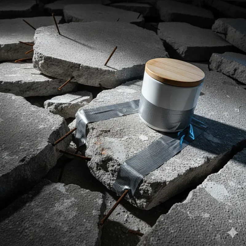 Silver Duct Tape Field Repairs