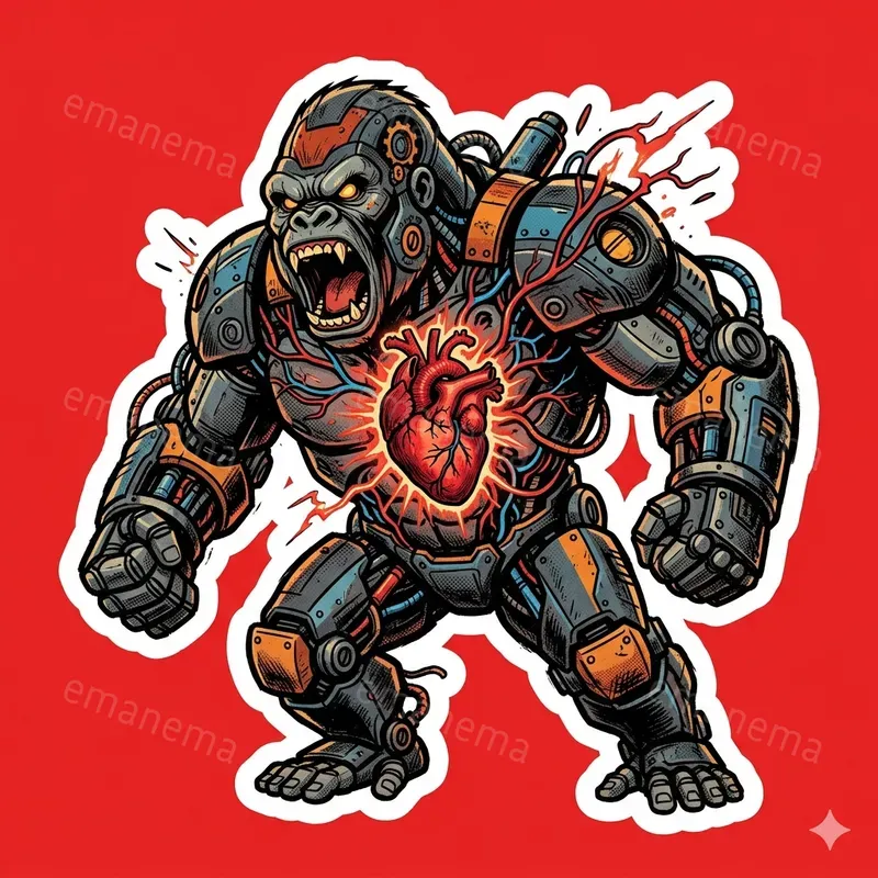 Hybrid Creature Stickers