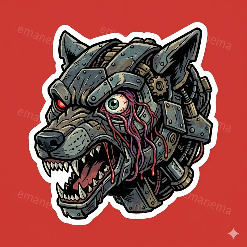 Hybrid Creature Stickers