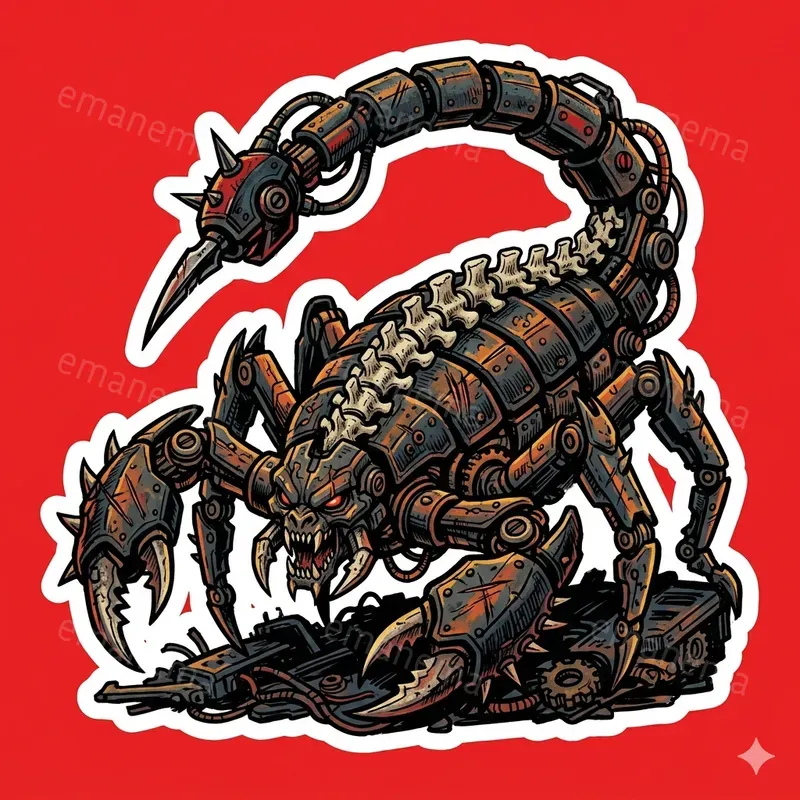 Hybrid Creature Stickers
