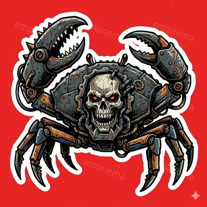 Hybrid Creature Stickers