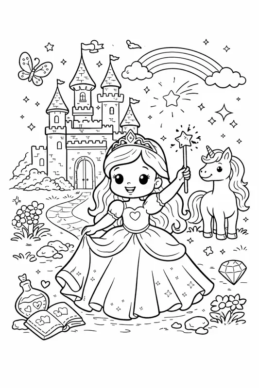 Unlimited A4 Coloring Book Factories