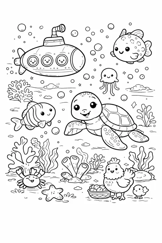 Unlimited A4 Coloring Book Factories