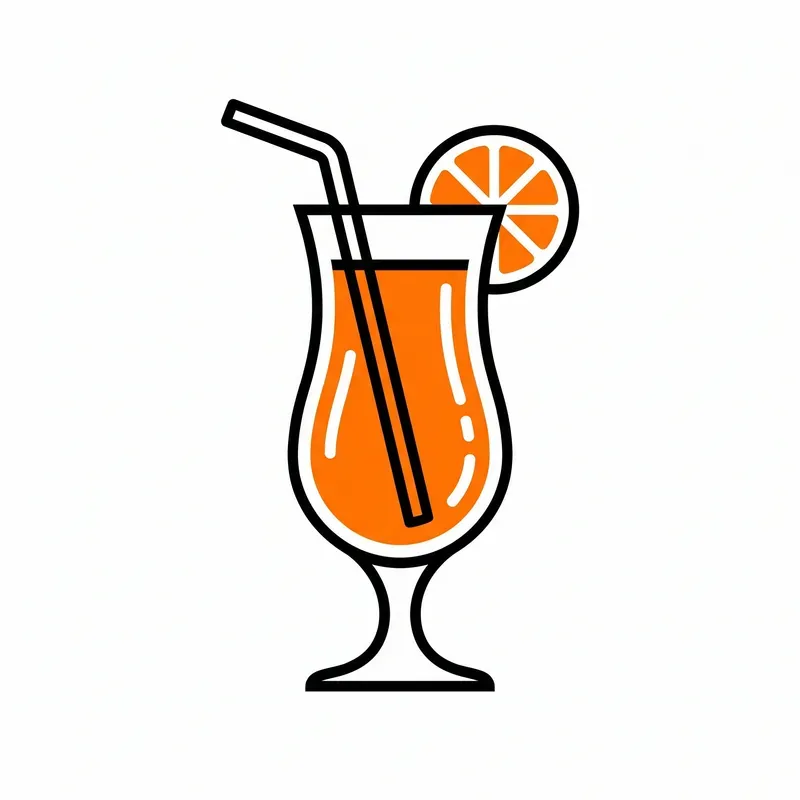 Minimalist Vector Beverage Icons