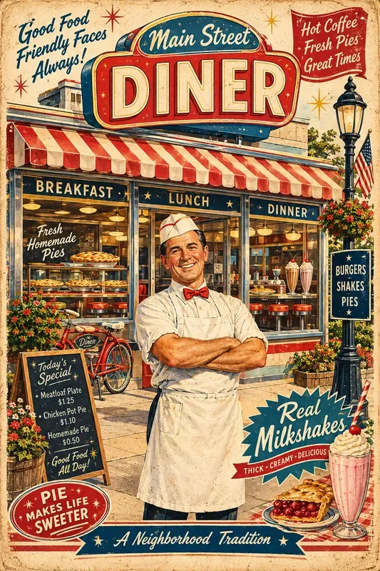 Vintage Main Street Memories