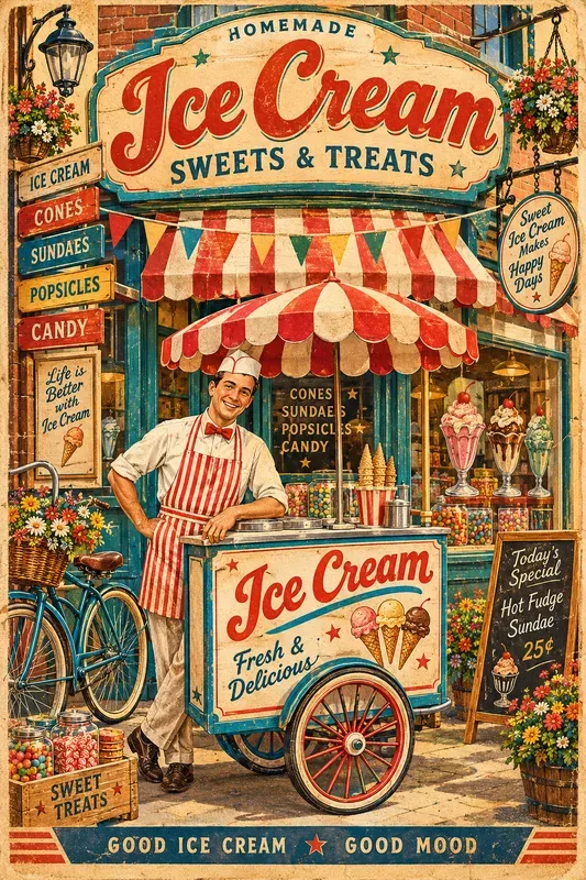 Vintage Main Street Memories