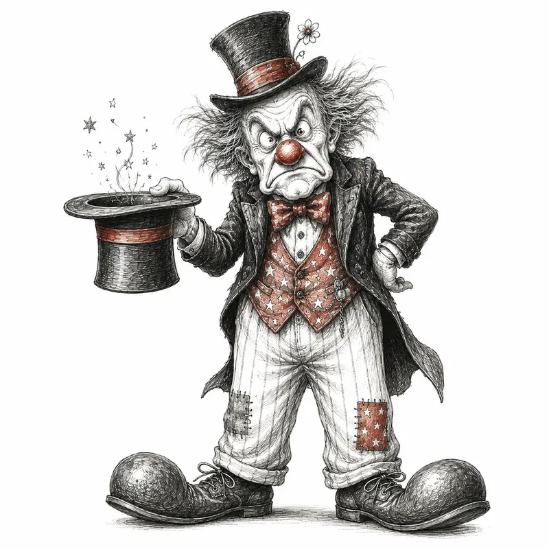 Funny Clown Sketches