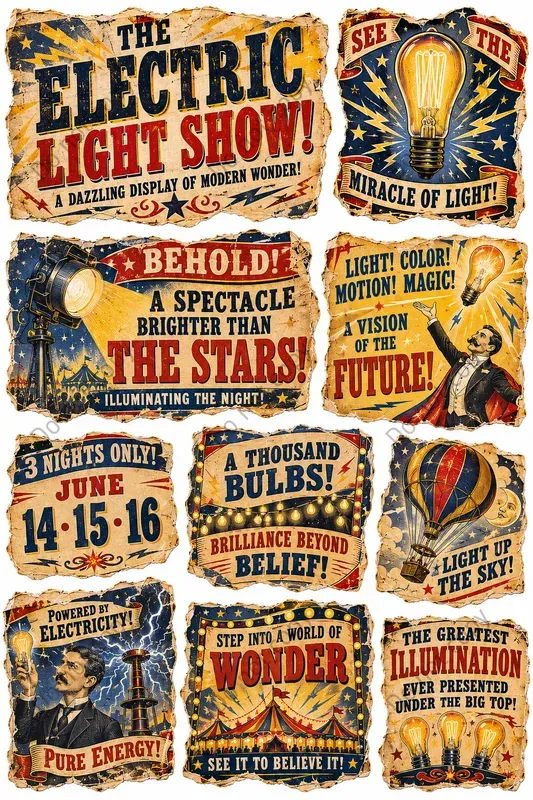 Vintage Circus Bill Ephemera