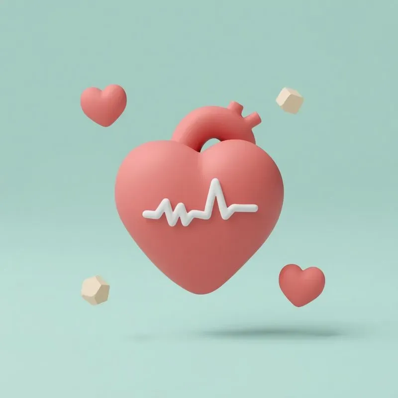 3D Minimalist Clay Medical Icons