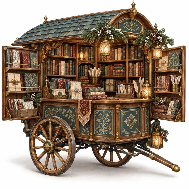 Artisan Flower Shop Carts