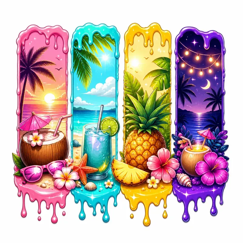 Dripping Aesthetic Panels