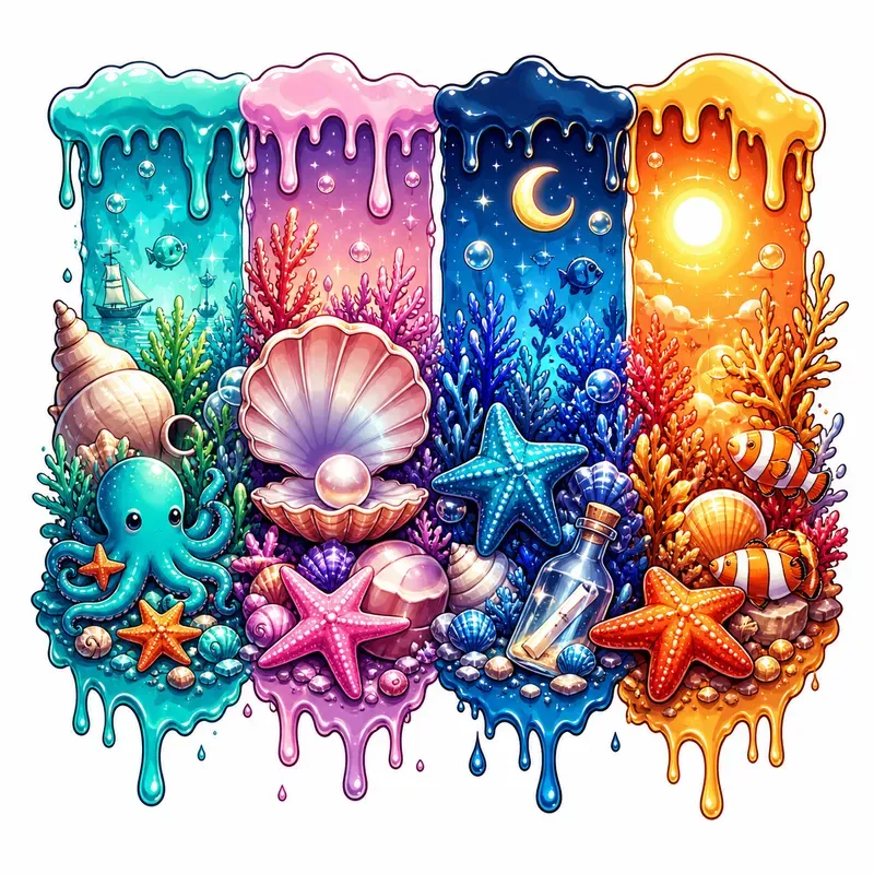 Dripping Aesthetic Panels