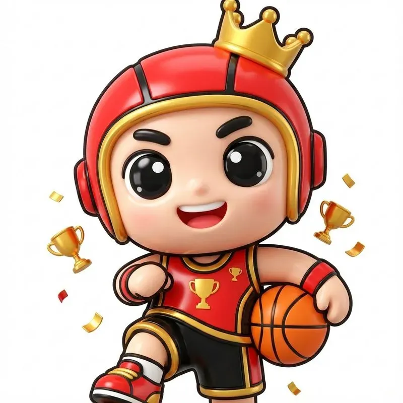 Cute Champion Chibi Sports Mascots