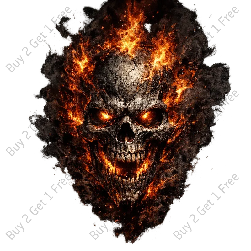 Dark Gothic Skull Tshirt Graphics