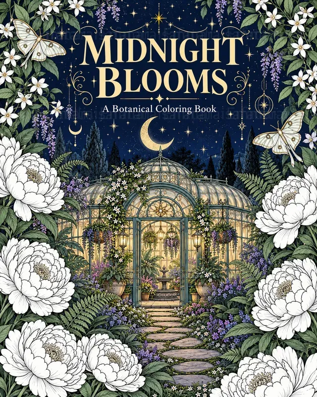 Whimsical Coloring Book Covers