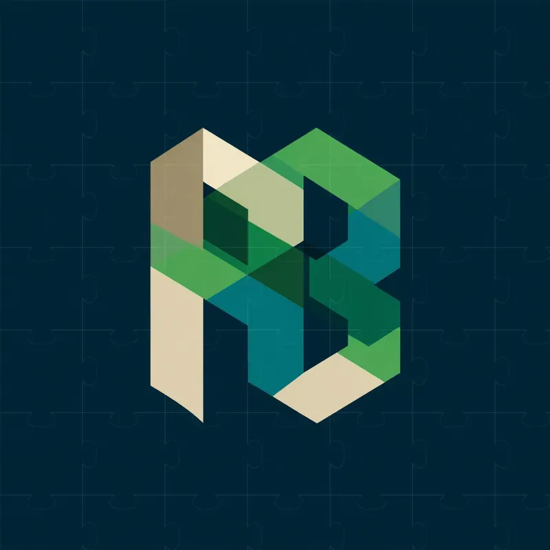 Professional Geometric Letter Logos