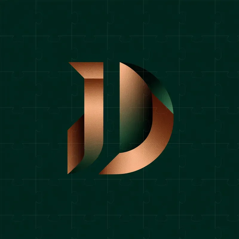 Professional Geometric Letter Logos