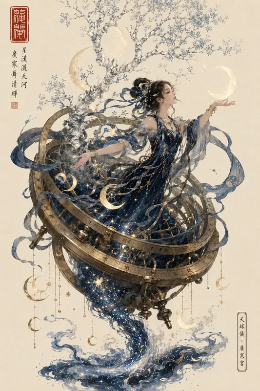 Surreal Ukiyo E Fantasy Portraits