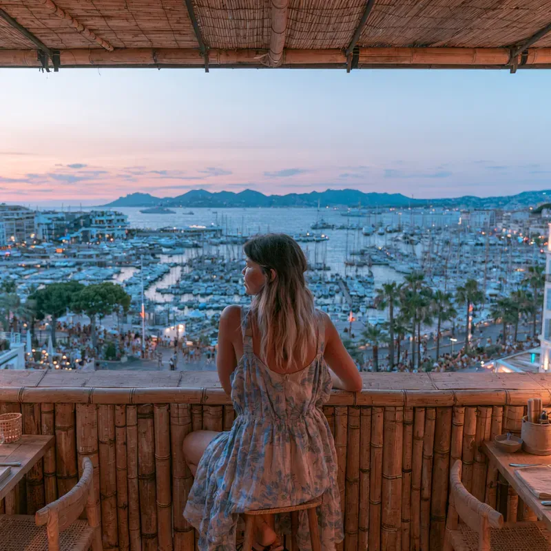 Cannes Coastal Dining Inspiration Shots