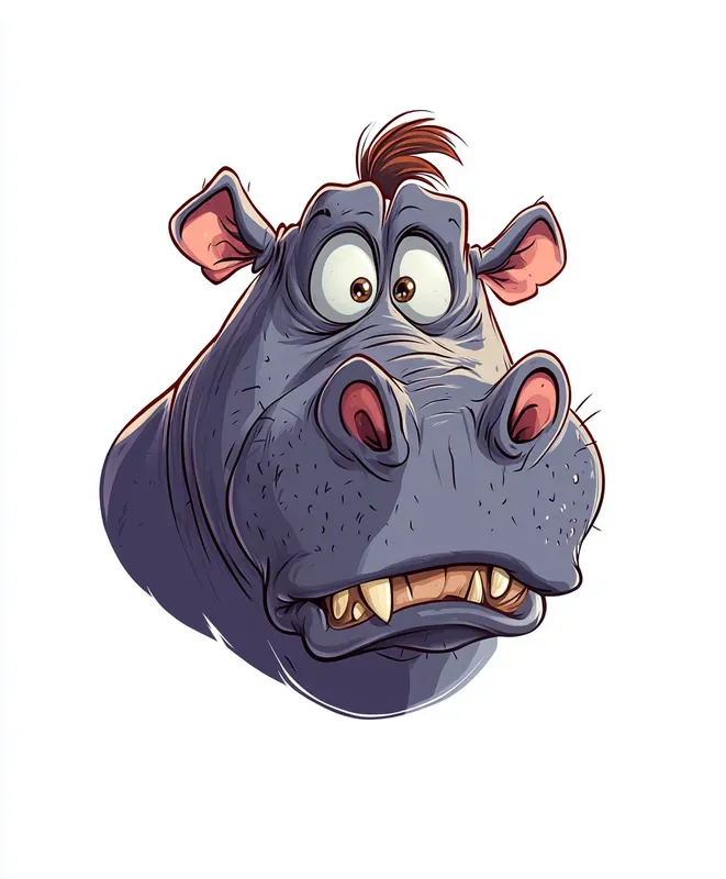 Grotesque Cartoon Animal Caricatures