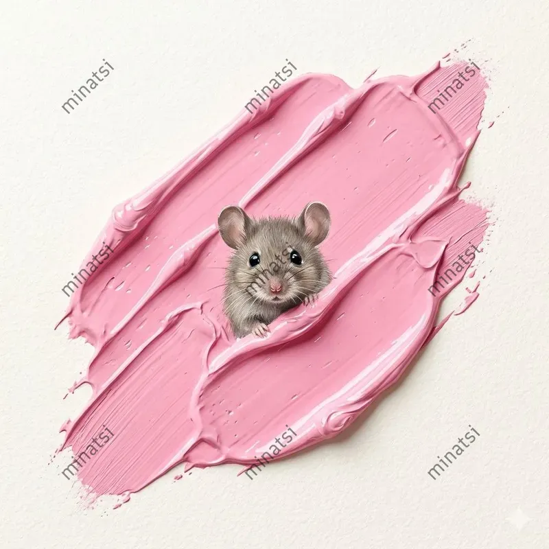 Impasto Baby Animal Wall Art