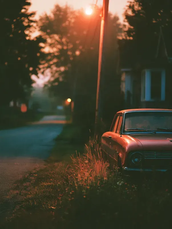 Vintage Cinematic Late Summer Americanas