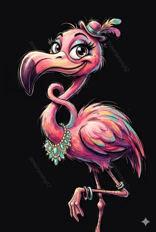 Colorful Caricature Portraits