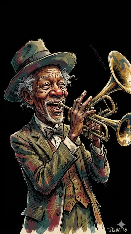 Colorful Caricature Portraits