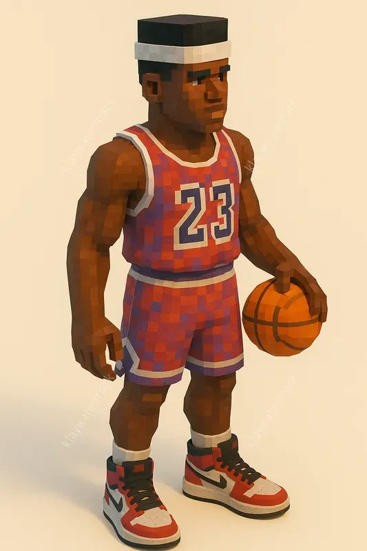 Retro Voxel Characters