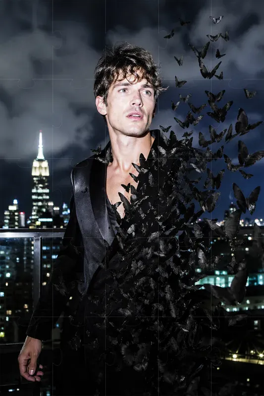 Surreal Nightlife Flash Portraits