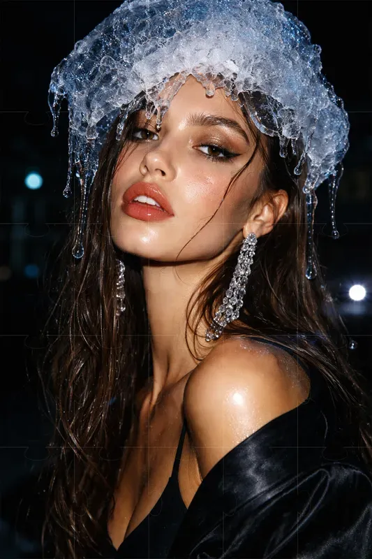 Surreal Nightlife Flash Portraits