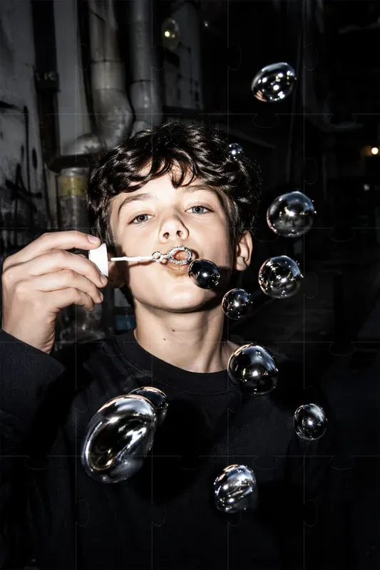 Surreal Nightlife Flash Portraits