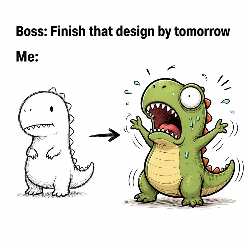Funny Work Meme Cartoons