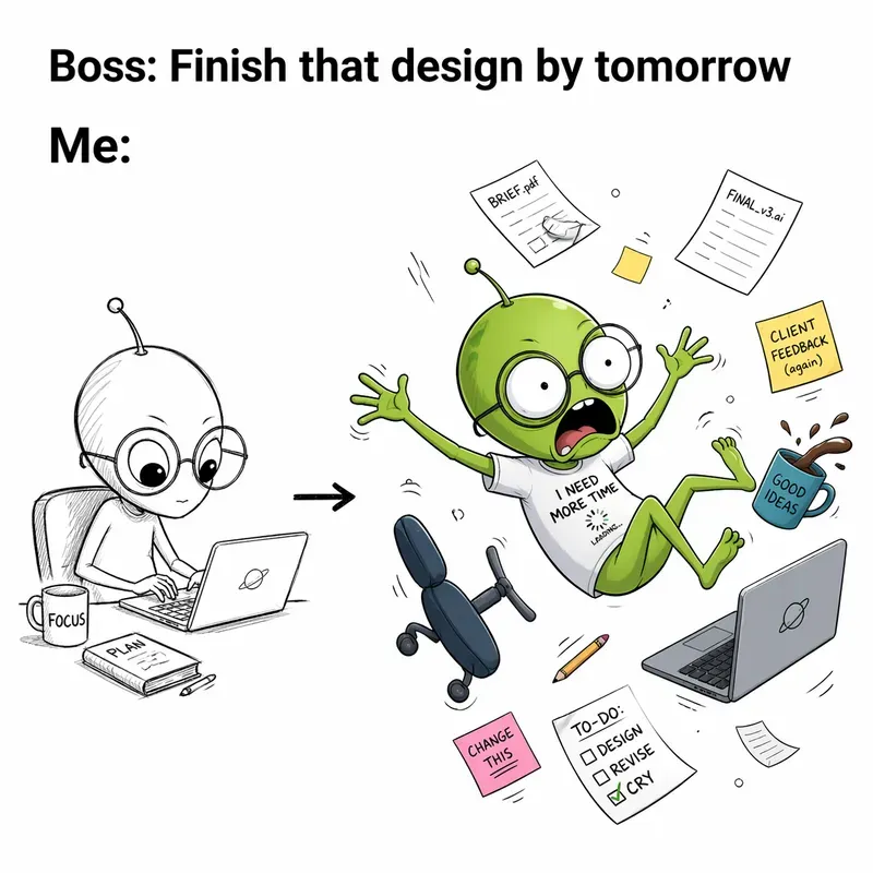 Funny Work Meme Cartoons